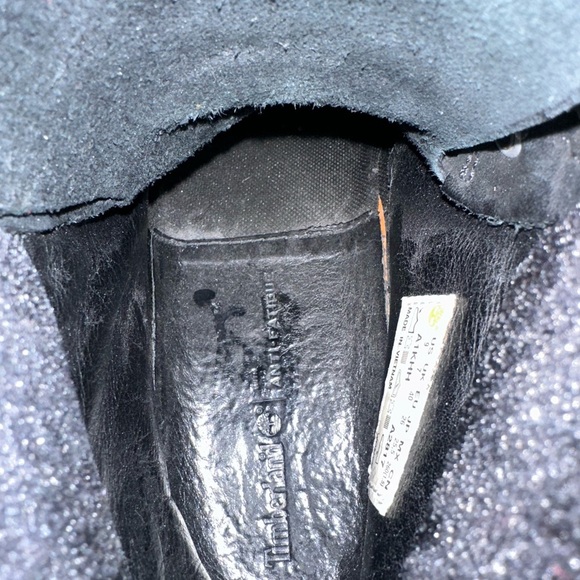 Timberland WOMEN'S VELVET ACCENT PREMIUM WATERPROOF BOOTS Black Size 9 - Picture 14 of 14